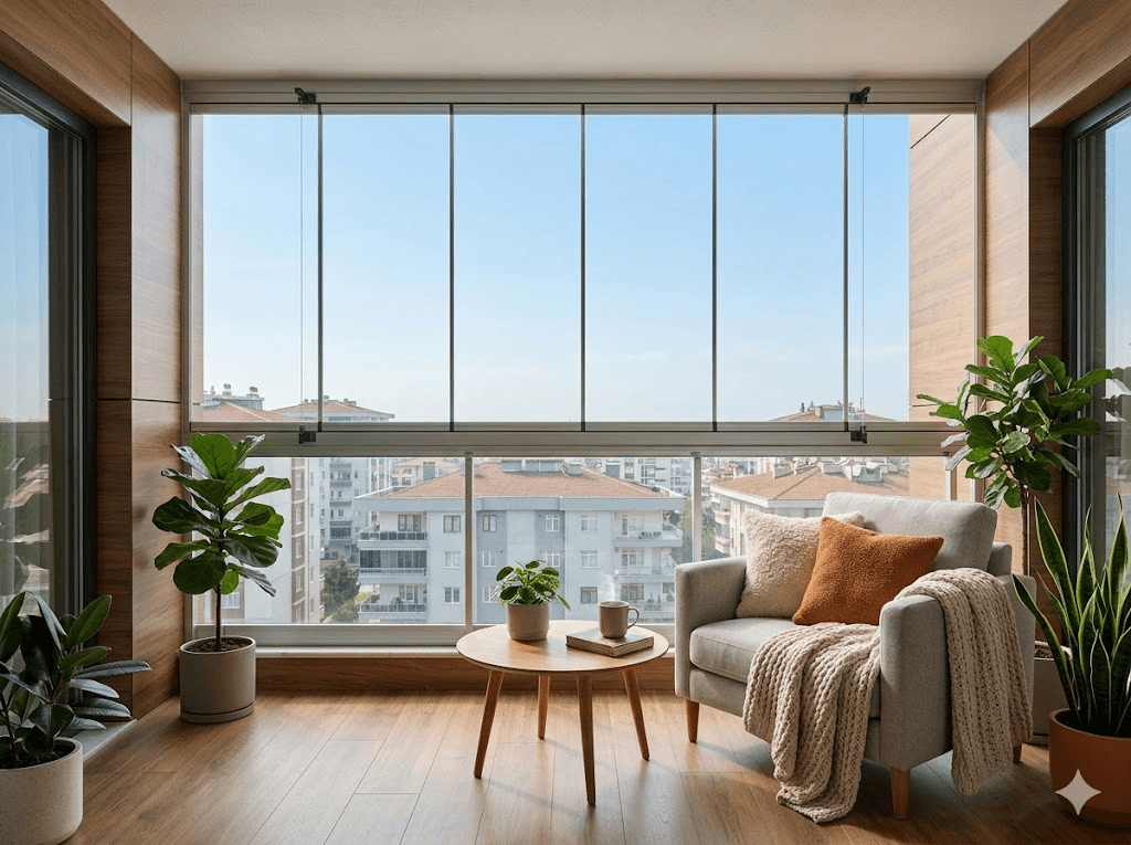 SONRA — ısıcamlı cam balkon
